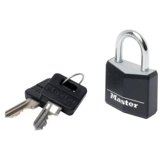 MASTERLOCK 30mm BLACK VINYL    PADLOCK MLK9130DBLK