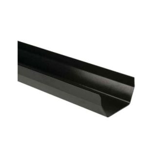 BR52 SQUARE GUTTER 114mm x 4M BLACK (12PK)