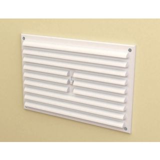 WHITE 9X6 HIT + MISS VENT HM85FBG