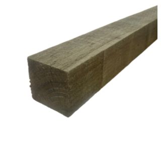 75 X 75 X 3.0M GREEN TANALISED INCISED POST FSC