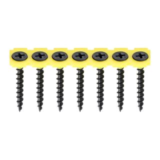 BLACK COLLATED DRYWALL SCREWS 35mm   *COARSE*