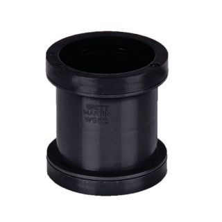 W922 40MM WASTE PIPE CONNECTOR BLACK