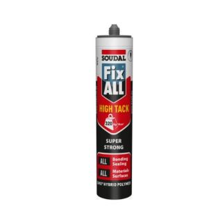 FIX ALL HIGH TACK WHITE SEALANT + ADHESIVE 290ml BX12