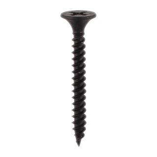 BLK DRYWALL SCREWS 25mm  BOX 1000 * COARSE *
