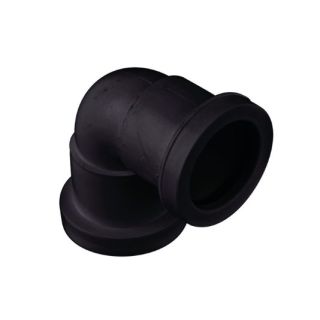 W927 40MM WASTE PIPE BEND BLACK 90deg Knuckle
