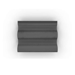 FPMCCANN ROUND TOP ROOF TILE ANTHRACITE 15deg pitch 210PK (35 leg)